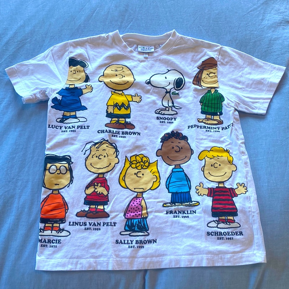 NWOT Lacoste x Peanuts